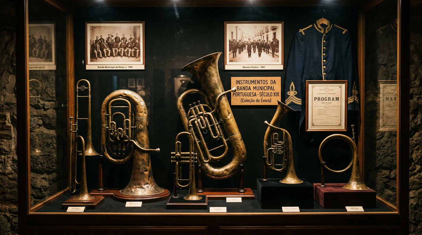 Instrumentos históricos da banda